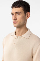 Antioch Taş 100% Pamuk Polo Yaka Triko T-Shirt