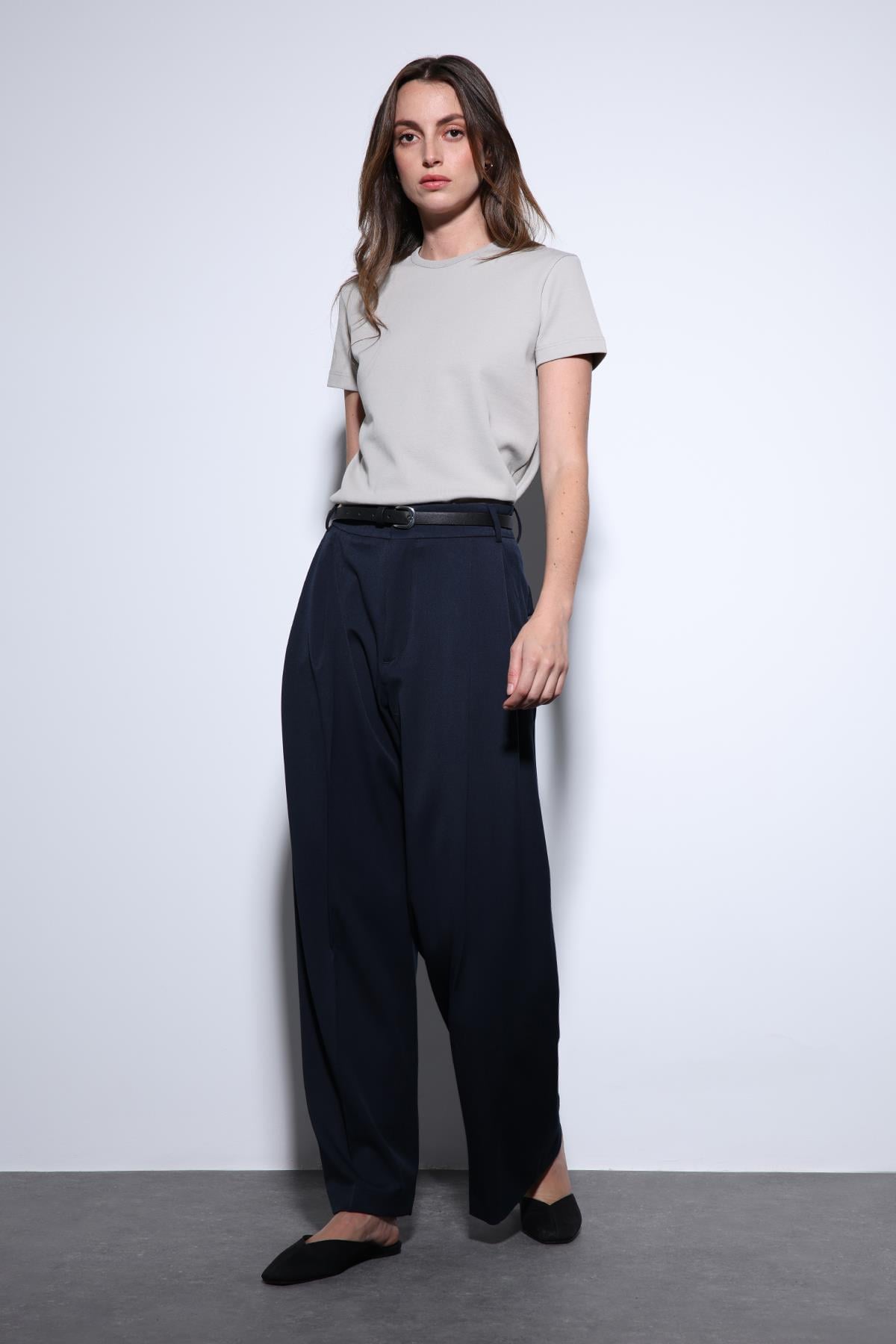 Antioch Taş Basic Kadın T-Shirt