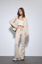 Antioch-Taş Bomber Ceket Ve İspanyol Paça Eşofman Takım-Eşofman-3-Milagron.com