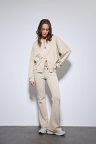 Antioch-Taş Bomber Ceket Ve İspanyol Paça Eşofman Takım-Eşofman-4-Milagron.com