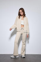 Antioch-Taş Bomber Ceket Ve İspanyol Paça Eşofman Takım-Eşofman-5-Milagron.com