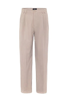 Antioch-Taş Çift Pileli Baggy Fit Erkek Pantolon-Kumaş Pantolon-7-Milagron.com