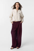 Antioch-Taş Crop Kadın Bomber Mont-Mont-2-Milagron.com