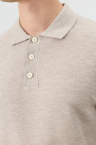 Antioch Taş Dokulu Polo Yaka Triko Erkek T-Shirt