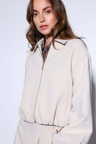 Antioch-Taş Fermuarlı Bomber Kadın Ceket-Ceket-3-Milagron.com