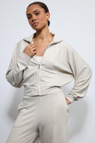 Antioch-Taş Geniş Paça çizgili Eşofman Takım-Takım-4-Milagron.com