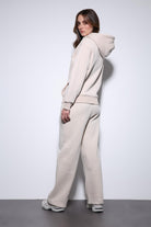 Antioch-Taş Kapüşonlu Basic Kadın Sweatshirt-Sweatshirt-5-Milagron.com