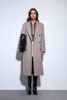 Antioch-Antioch Taş Kemerli Kruvaze Kadın Kaban-Kaban-2-Milagron.com