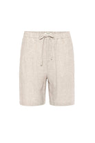 Antioch-Taş Keten Karışımlı Erkek şort-Şort-6-Milagron.com