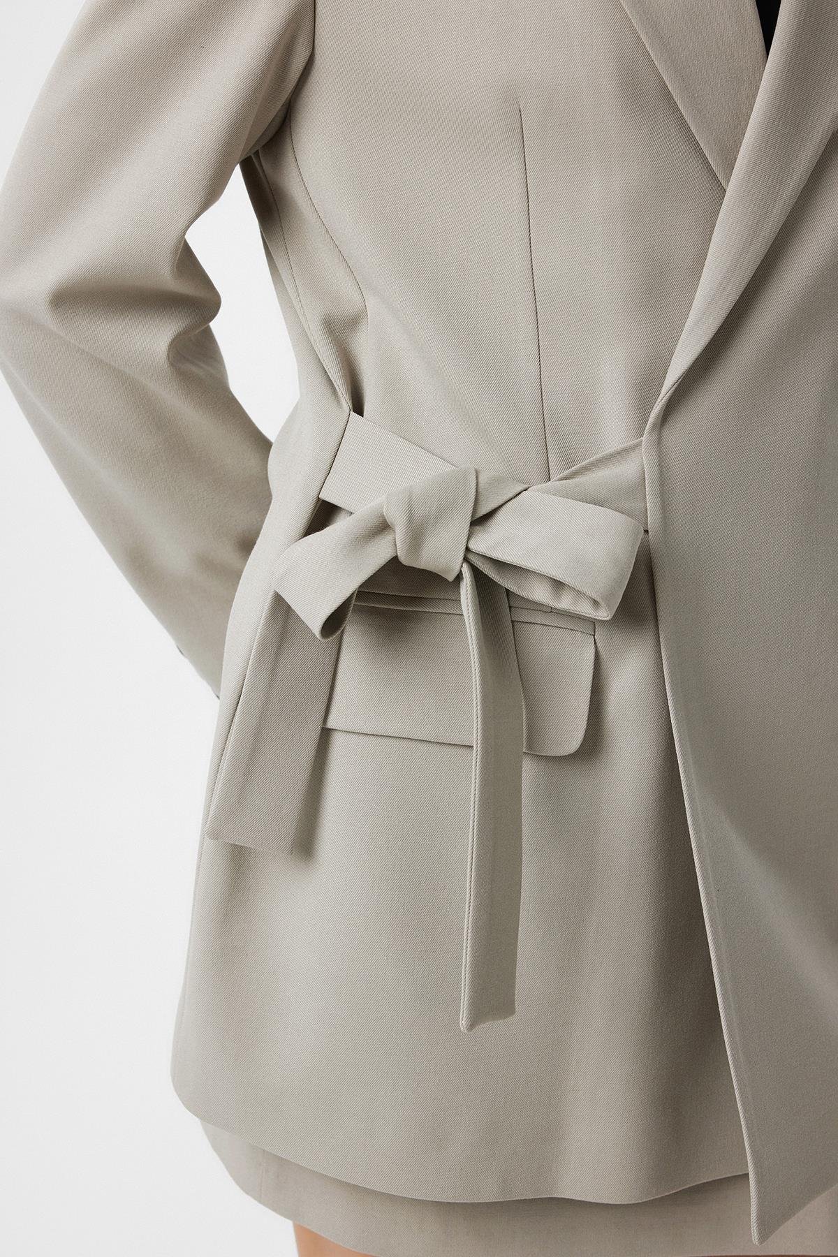 Antioch-Taş Kuşaklı Kadın Blazer-Blazer Ceket-4-Milagron.com