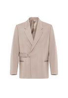 Antioch-Taş Kuşaklı Relax Fit Erkek Blazer Ceket-Blazer Ceket-5-Milagron.com