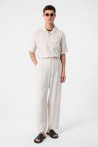 Antioch-Taş Modal Kumaş Erkek Gömlek-Gömlek-2-Milagron.com