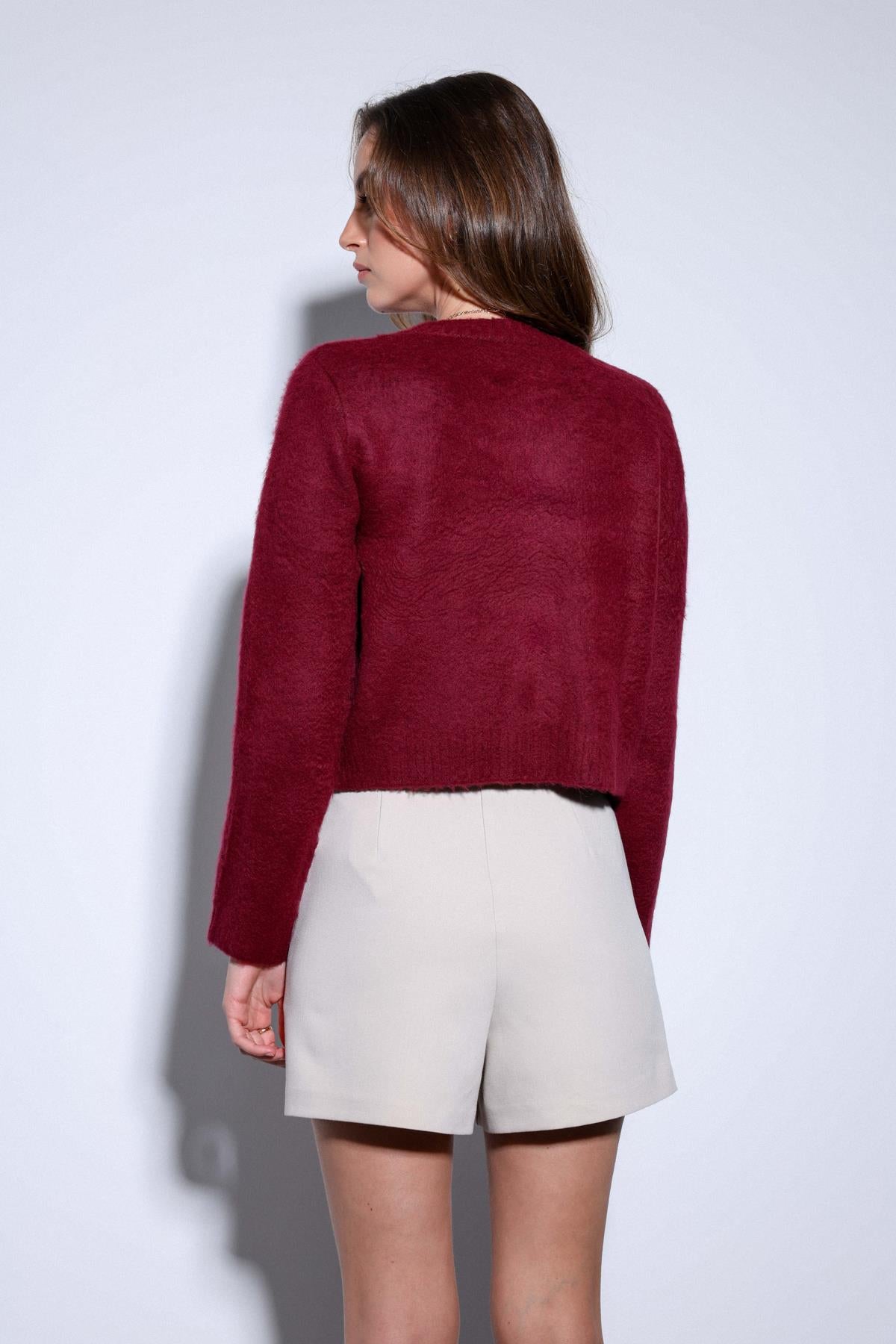 Antioch-Taş Pileli Zincir Detaylı şort Etek-Etek-7-Milagron.com