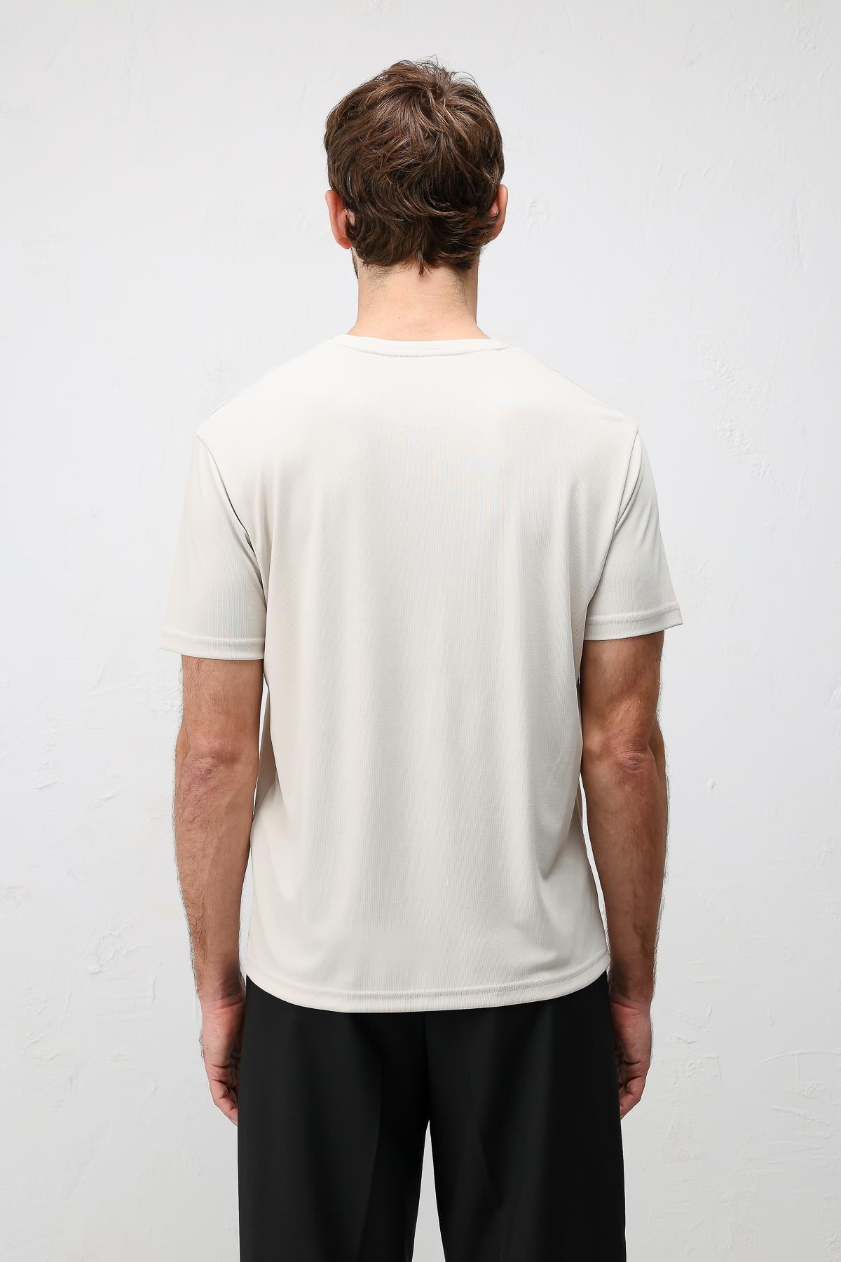 Antioch Taş Premium Dokulu Erkek T-Shirt