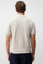 Antioch Taş Premium Dokulu Erkek Triko T-Shirt