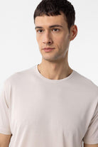 Antioch-Taş Regular Fit Modal Teknik Kumaş Erkek T Shirt-T-Shirts-5-Milagron.com