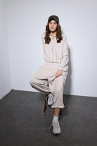 Antioch-Taş Volümlü Ceket Ve Paça Lastikli Eşofman Takım-Eşofman-1-Milagron.com