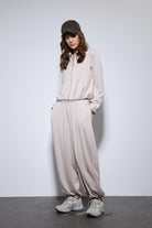 Antioch-Taş Volümlü Ceket Ve Paça Lastikli Eşofman Takım-Eşofman-3-Milagron.com