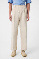 Antioch-Taş Yüksek Bel Pamuklu Erkek Pantolon-Kumaş Pantolon-1-Milagron.com