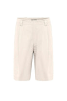 Antioch-Taş Yüksek Bel Pileli Relaxed Bermuda Erkek şort-Şort-6-Milagron.com