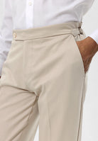 Antioch-Taş Yüksek Bel Regular Fit Erkek Pantolon-Kumaş Pantolon-4-Milagron.com