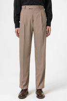 Antioch-Vizon Çizgili Relaxed Fit Erkek Pantolon-Kumaş Pantolon-1-Milagron.com