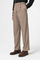 Antioch-Vizon Çizgili Relaxed Fit Erkek Pantolon-Kumaş Pantolon-3-Milagron.com