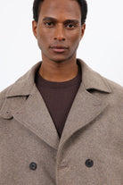 Antioch-Vizon Kruvaze Kapama Kısa Erkek Kaban-Kaban-4-Milagron.com