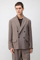 Antioch Vizon Modal Karışımlı Relaxed Fit Erkek Blazer Ceket
