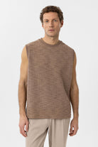 Antioch-Vizon Regular Fit Dokulu Erkek Kolsuz T Shirt-T-Shirts-4-Milagron.com