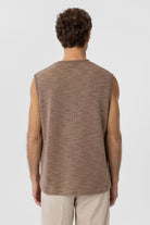 Antioch-Vizon Regular Fit Dokulu Erkek Kolsuz T Shirt-T-Shirts-8-Milagron.com