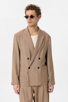 Antioch-Vizon Relax Fit Diagonel İnce Erkek Blazer Ceket-Blazer Ceket-1-Milagron.com