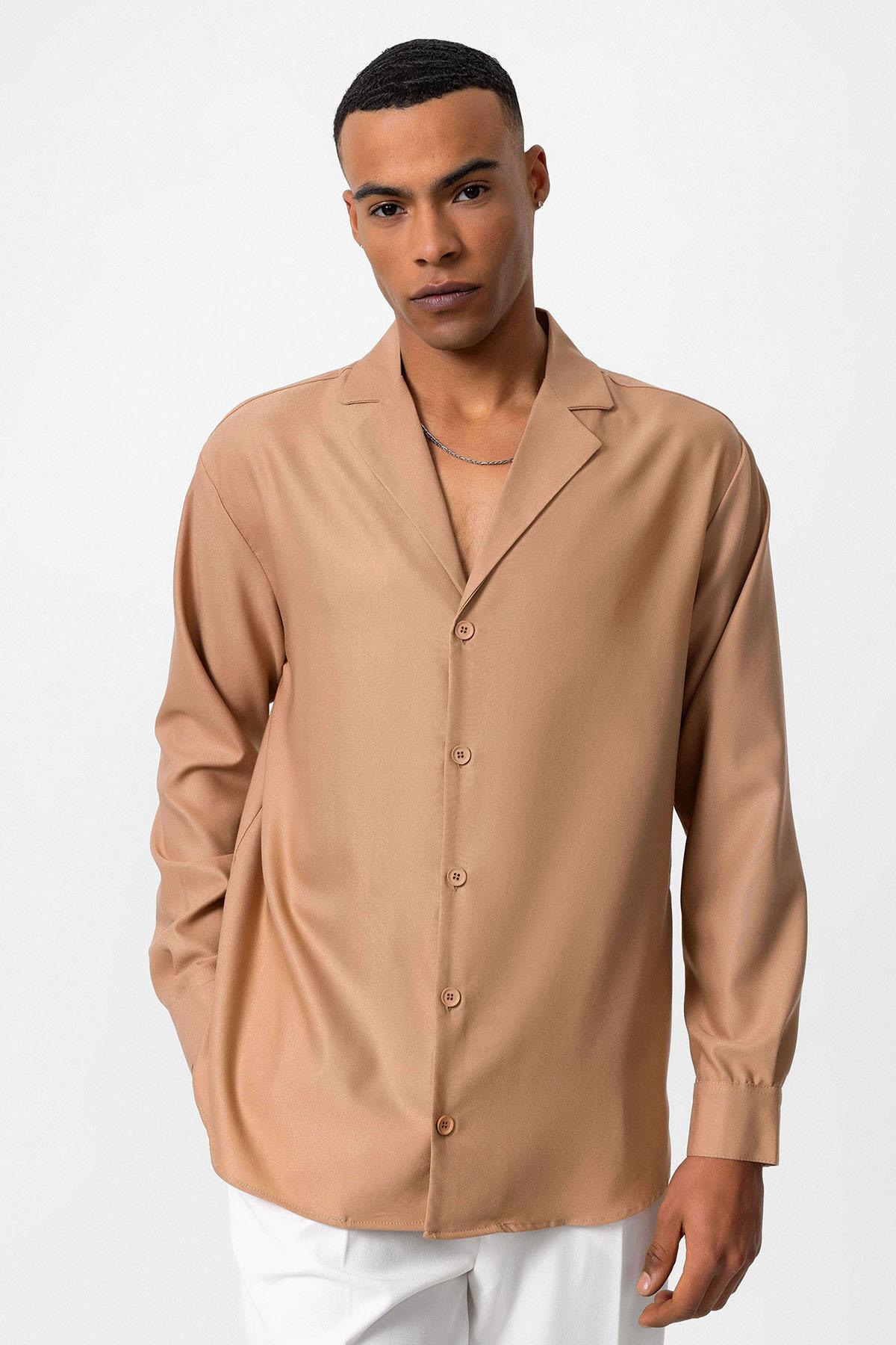 Antioch-Vizon Relax Fit Erkek Gömlek-Gömlek-1-Milagron.com