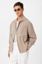 Antioch-Vizon Relax Fit Modal Kumaş Erkek Gömlek-Gömlek-3-Milagron.com