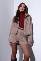 Antioch-Antioch Vizon Süet Bomber Ceket-Ceket-1-Milagron.com