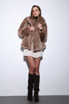 Antioch-Vizon Suni Kürk Kadın Ceket-Ceket-2-Milagron.com