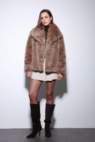 Antioch-Vizon Suni Kürk Kadın Ceket-Ceket-4-Milagron.com