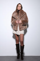 Antioch-Vizon Suni Kürk Kadın Ceket-Ceket-5-Milagron.com