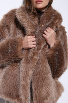 Antioch-Vizon Suni Kürk Kadın Ceket-Ceket-6-Milagron.com