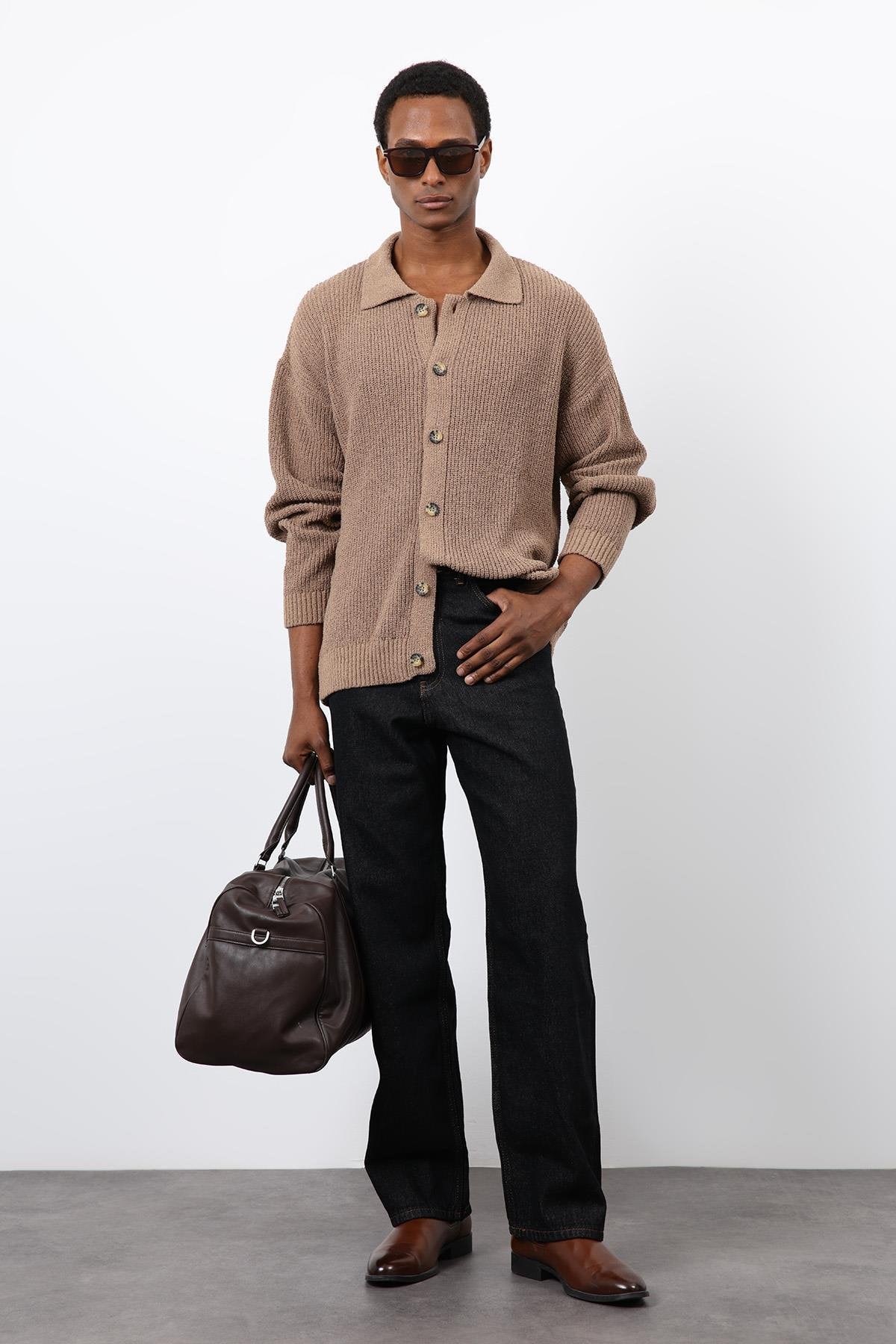 Antioch-Vizon örme Triko Erkek Hırka-Hırka-1-Milagron.com