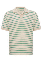 Antioch-Yeşil Apaş Yaka Çizgili örme Erkek T Shirt-T-Shirts-7-Milagron.com