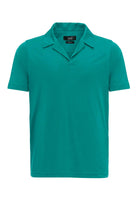Antioch-Yeşil Apaş Yaka Regular Fit Erkek T Shirt-T-Shirts-6-Milagron.com