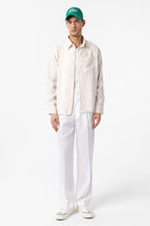 Antioch-Yeşil İşlemeli Erkek Şapka-Şapka-3-Milagron.com