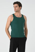 Antioch-Yeşil Slim Fit Erkek Atlet-Atlet-1-Milagron.com