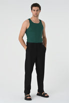 Antioch-Yeşil Slim Fit Erkek Atlet-Atlet-2-Milagron.com
