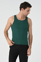 Antioch-Yeşil Slim Fit Erkek Atlet-Atlet-3-Milagron.com