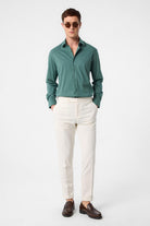 Antioch-Yeşil Slim Fit Erkek Gömlek-Gömlek-2-Milagron.com