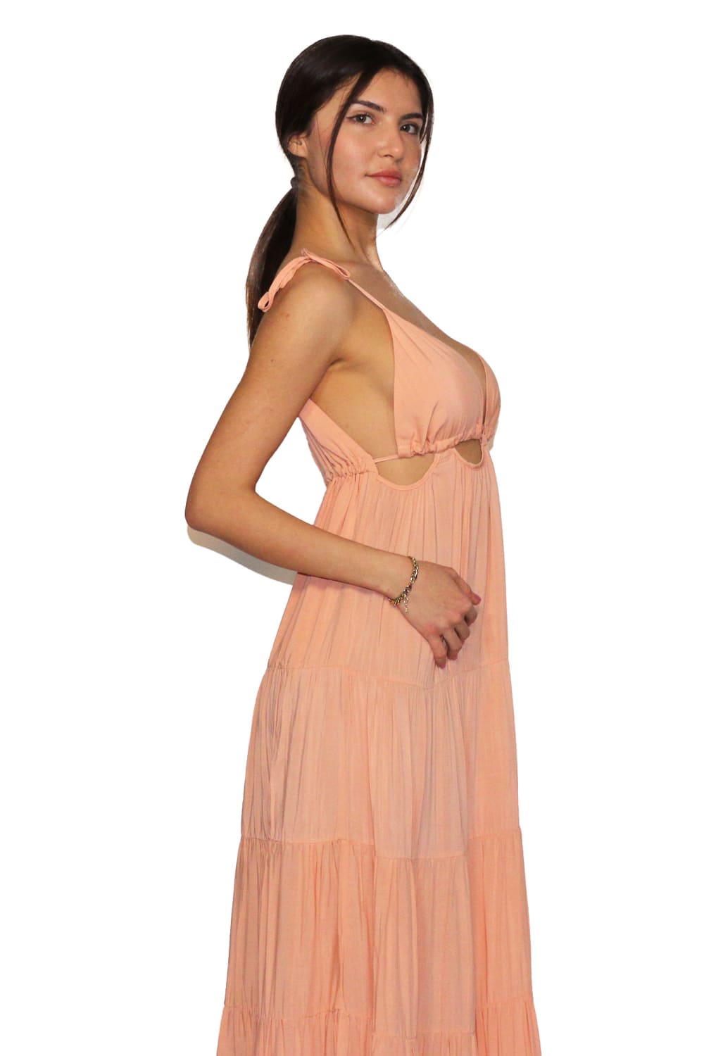 Antoa-Lilith Bağlamalı Maxi Elbise-Elbise-15-Milagron.com