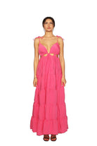 Antoa-Lilith Bağlamalı Maxi Elbise-Elbise-1-Milagron.com