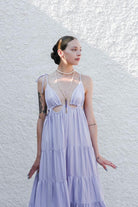 Antoa-Lilith Bağlamalı Maxi Elbise-Elbise-2-Milagron.com